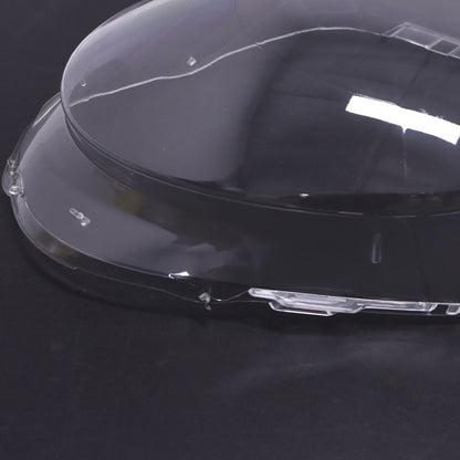 Pair! Front Headlight Lens Cover+Glue Transparent Shell For BMW Mini F56 14-18