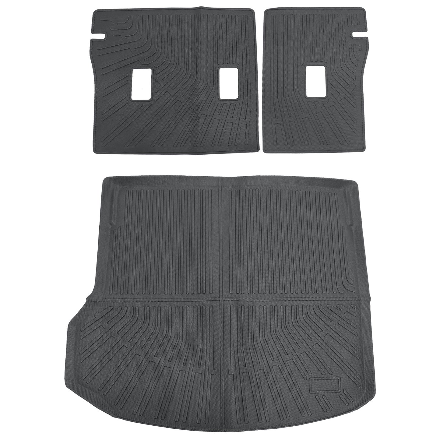 Backrest Mats &Trunk Cargo Liners Mat For 2024-2026 Chevrolet Equinox EV TPE New