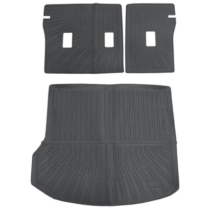 Backrest Mats &Trunk Cargo Liners Mat For 2024-2026 Chevrolet Equinox EV TPE New