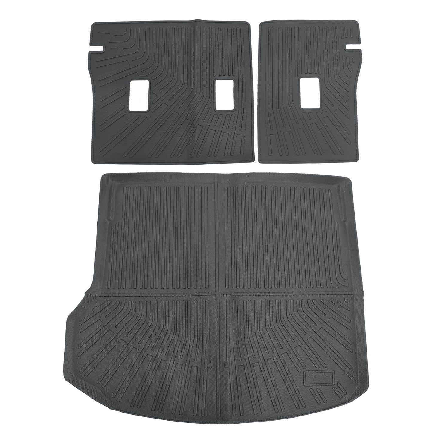 Backrest Mats &Trunk Cargo Liners Mat For 2024-2026 Chevrolet Equinox EV TPE New