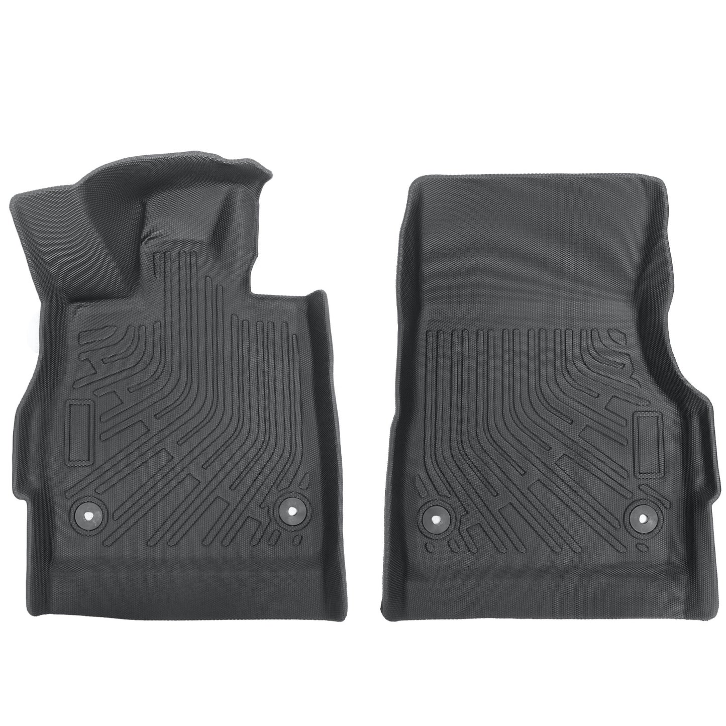 Fits 2020 2021 Chevrolet Corvette TPE Front Left Right Floor Mats Liner 2-Door