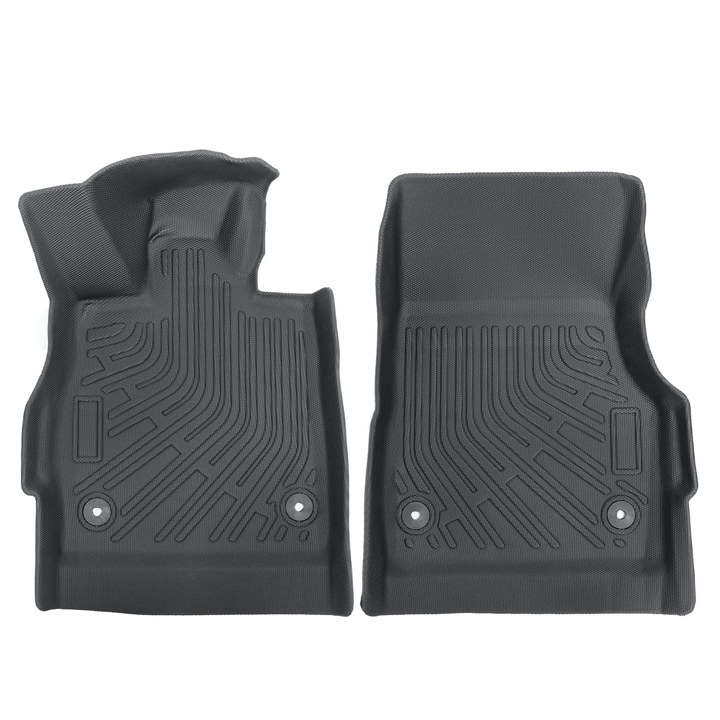 Fits 2020 2021 Chevrolet Corvette TPE Front Left Right Floor Mats Liner 2-Door