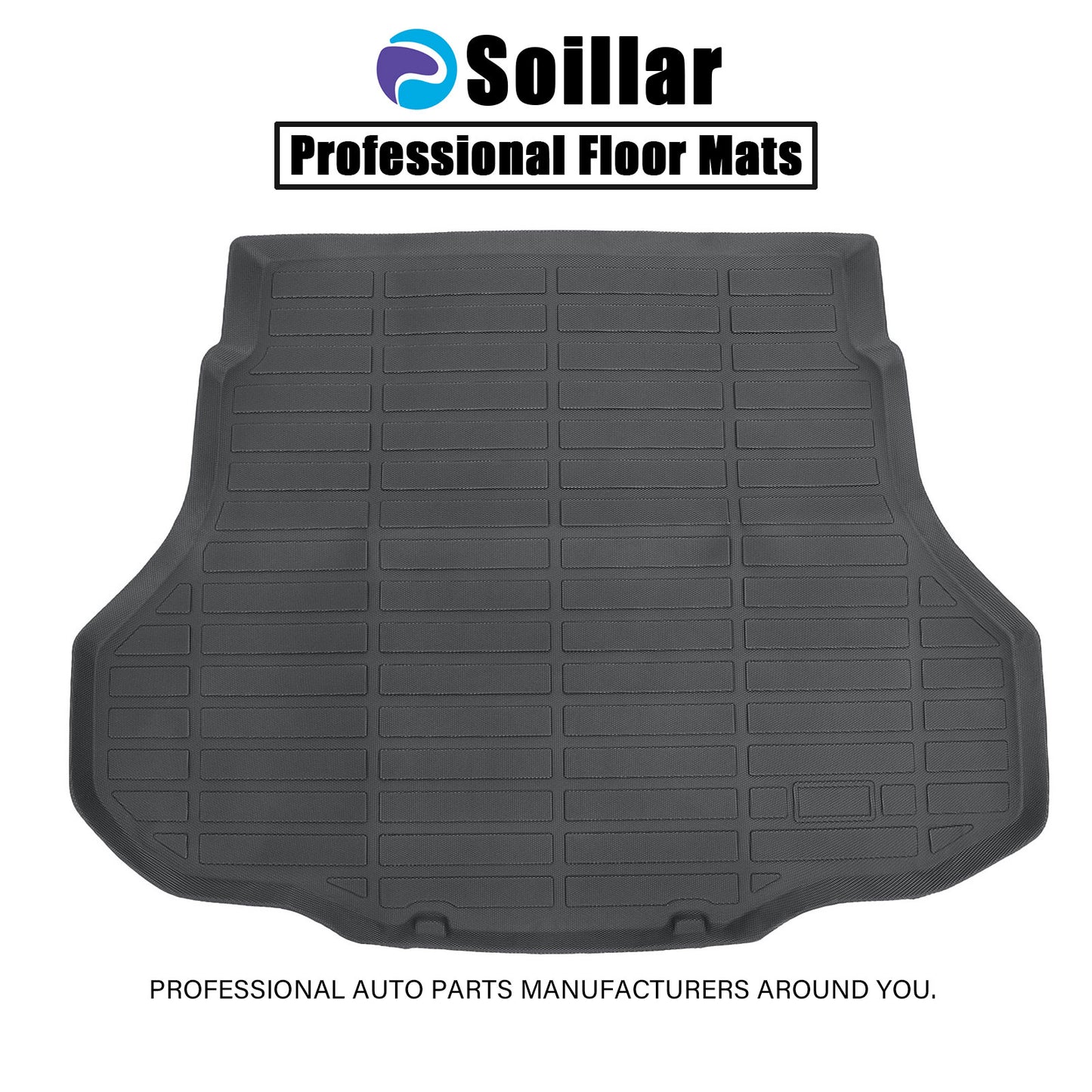 TPE Cargo Trunk Liner Cover Floor Mat For 2021-2025 Hyundai Elantra Waterproof