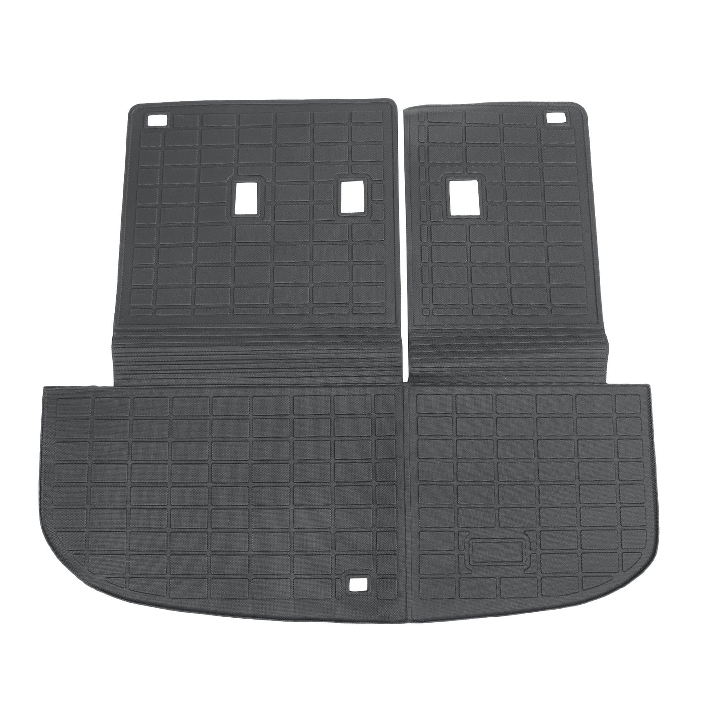 TPE Cargo Trunk Liner Cover Floor Mat For 2020-2025 Hyundai Palisade Waterproof