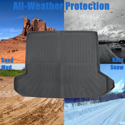 TPE Cargo Trunk Liner Cover Floor Mat For 2022-2025 Hyundai Tucson Waterproof