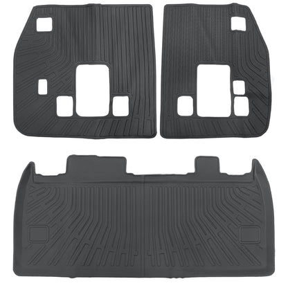 TPE Fits 2022 2023 Kia Carnival MPV 8-Seats Backrest Mats+Trunk Cargo Liners 3X