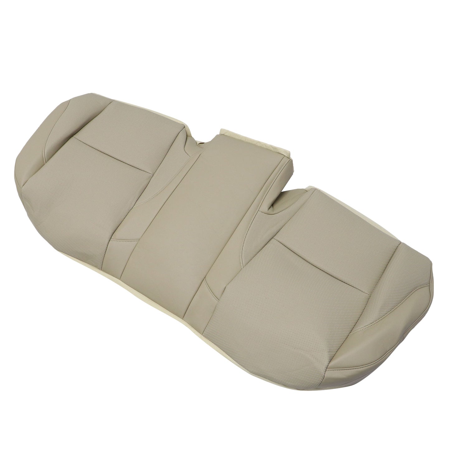 Leather Rear Bench Bottom Seat Covers - Tan Fit For 2007-2012 Lexus ES350