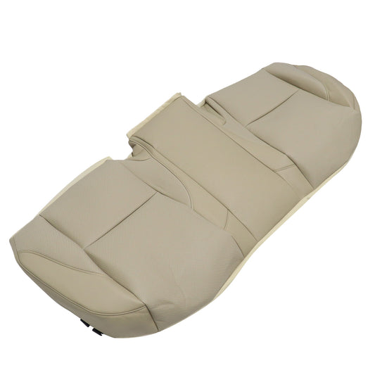 Leather Rear Bench Bottom Seat Covers - Tan Fit For 2007-2012 Lexus ES350