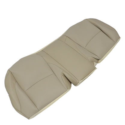 Leather Rear Bench Bottom Seat Covers - Tan Fit For 2007-2012 Lexus ES350