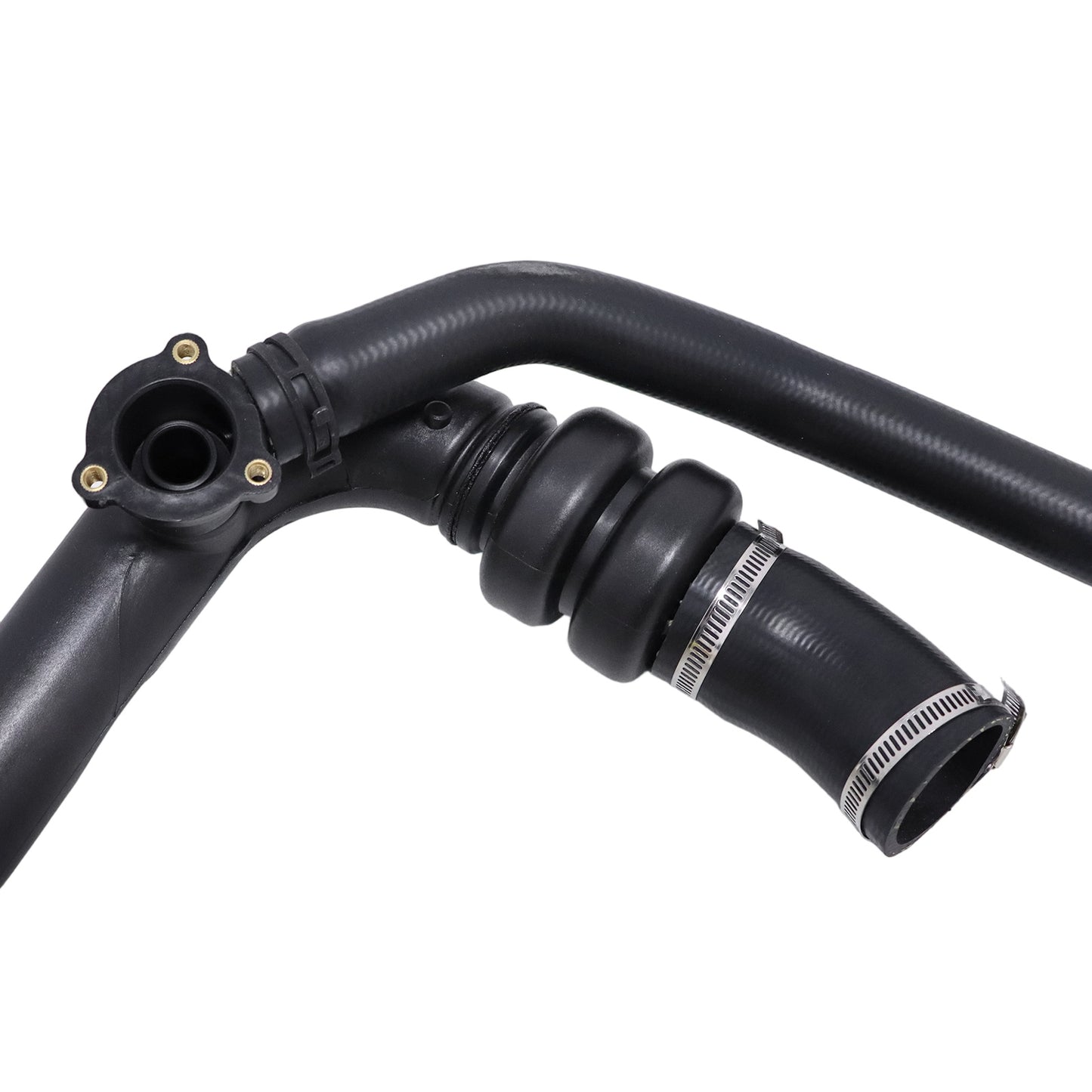 F2GZ6C646B Fits For 2015-2018 Ford Edge L4 2.0L New Black Engine Air Intake Hose