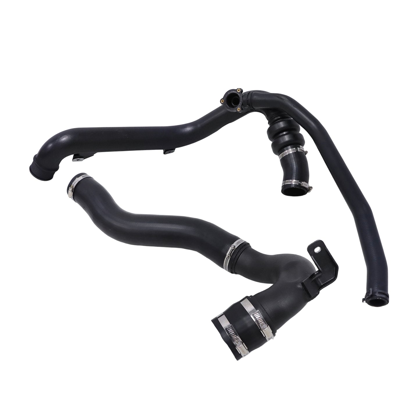 F2GZ6C646B Fits For 2015-2018 Ford Edge L4 2.0L New Black Engine Air Intake Hose