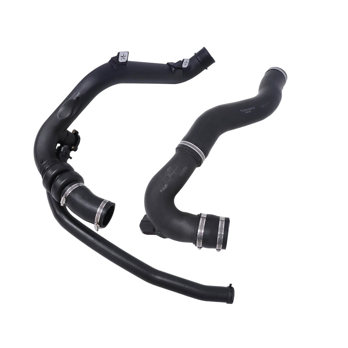 F2GZ6C646B Fits For 2015-2018 Ford Edge L4 2.0L New Black Engine Air Intake Hose