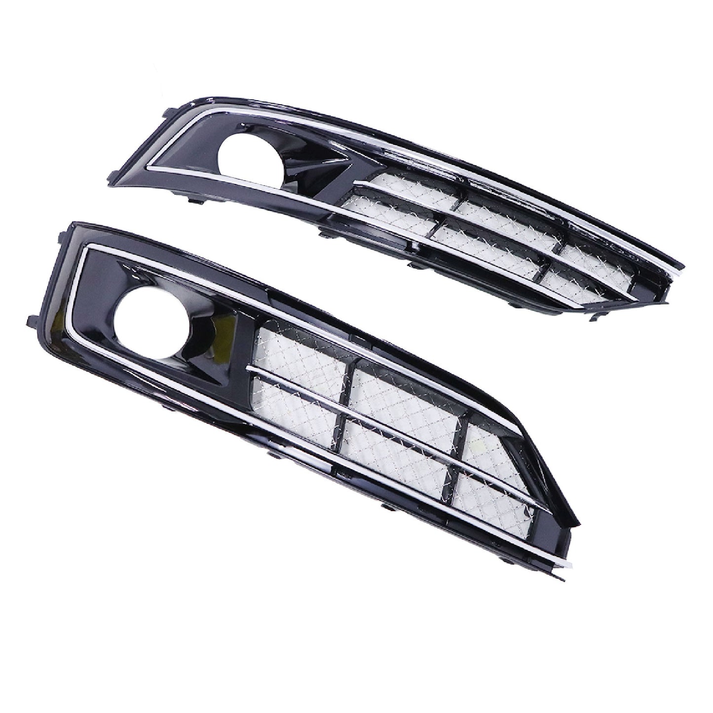 Fit 2015-2017 Audi A8/Quattro L New 2PC Front Left & Right Fog Light Lamp Covers