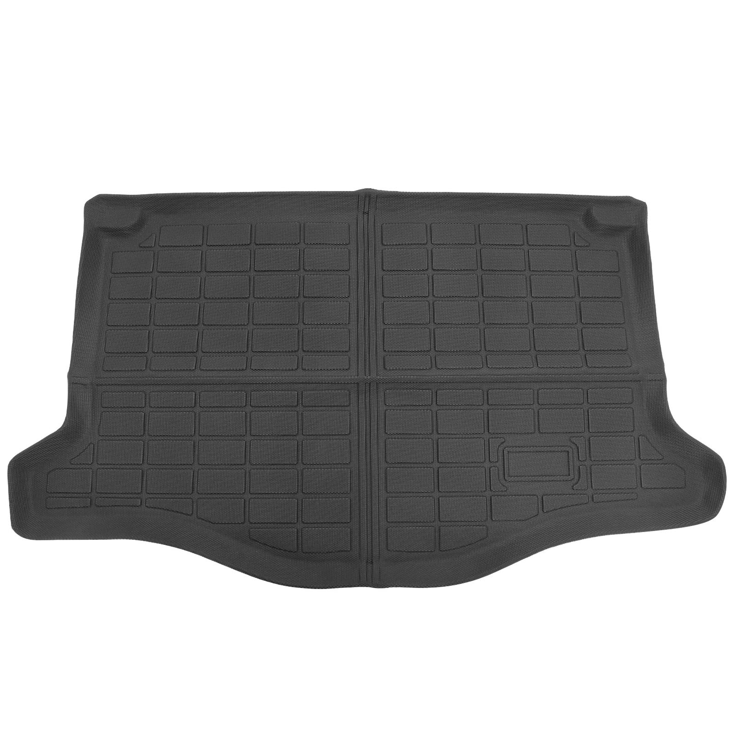 TPE All-Weather Rear Trunk Cargo Liner Floor Mat For 2015-2020 Honda Fit Black