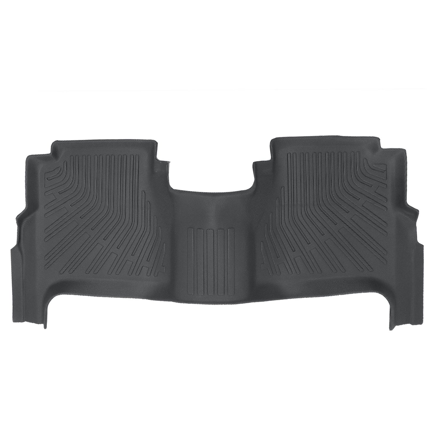 Floor Mats Liner For 2008-2021 Nissan Frontier Crew Cab 4-Door Front-Rear Black