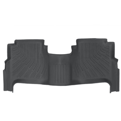 Floor Mats Liner For 2008-2021 Nissan Frontier Crew Cab 4-Door Front-Rear Black