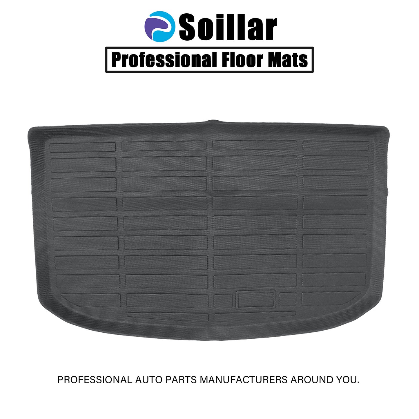 TPE Rear Cargo Trunk Liner Cover Floor Mat Fits 2014-2019 Kia Soul Waterproof