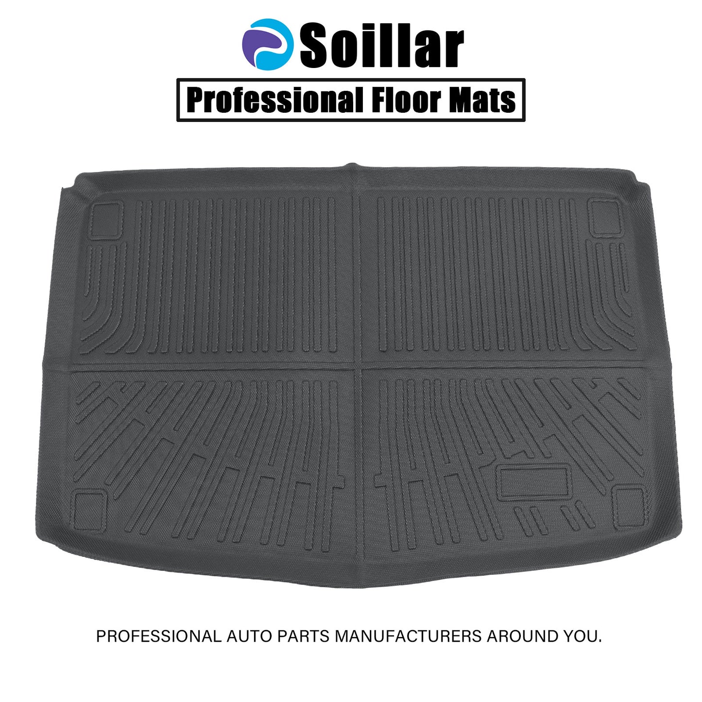 TPE Rear Cargo Trunk Liner Cover Floor Mat For 2020-2025 Kia Soul Waterproof New