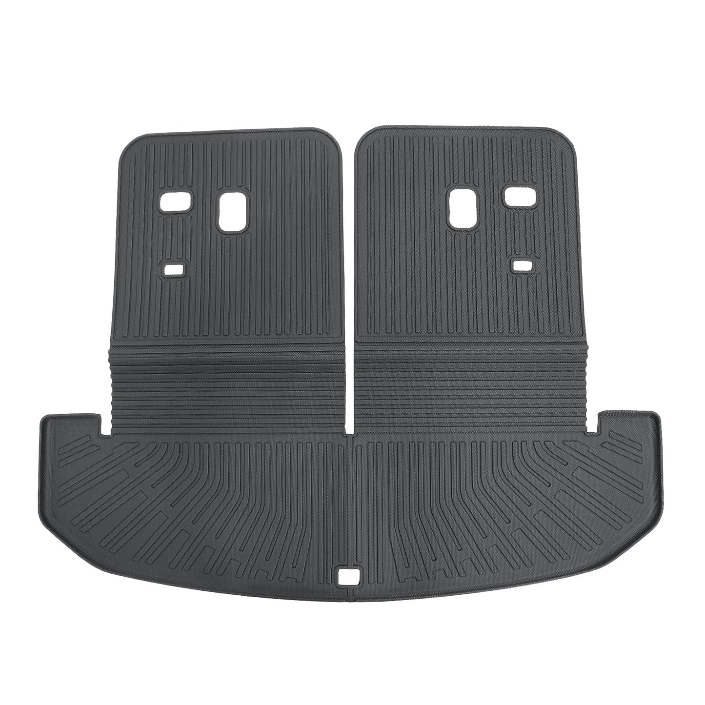 Backrest Mats + Trunk Cargo Liner Mat Fits 2021-2025 Kia Sorento 4-Door TPE New