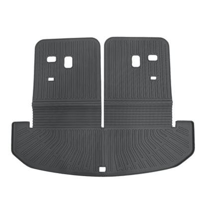 Backrest Mats + Trunk Cargo Liner Mat Fits 2021-2025 Kia Sorento 4-Door TPE New