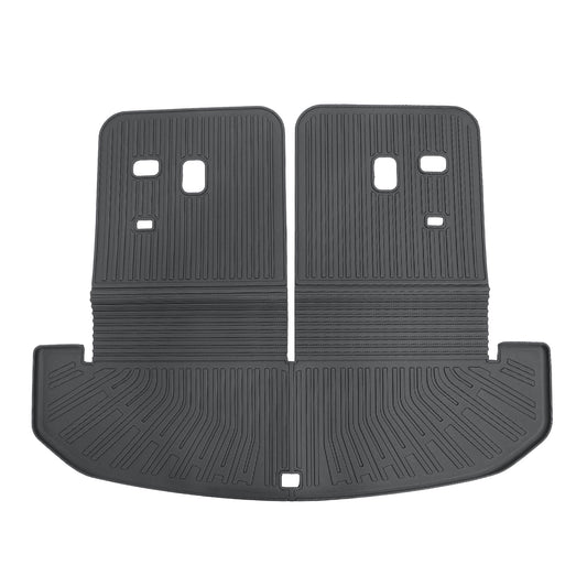 Backrest Mats + Trunk Cargo Liner Mat Fits 2021-2025 Kia Sorento 4-Door TPE New