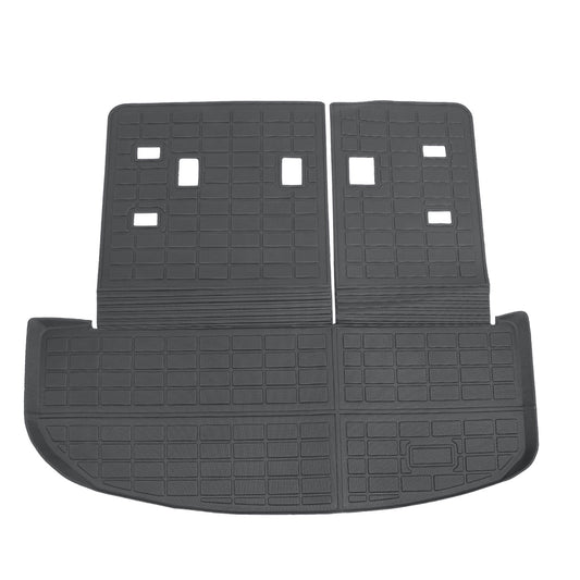 Rear Backrest Mats Trunk Cargo Liner Mat For 2020-2025 Kia Telluride 4-Door TPE