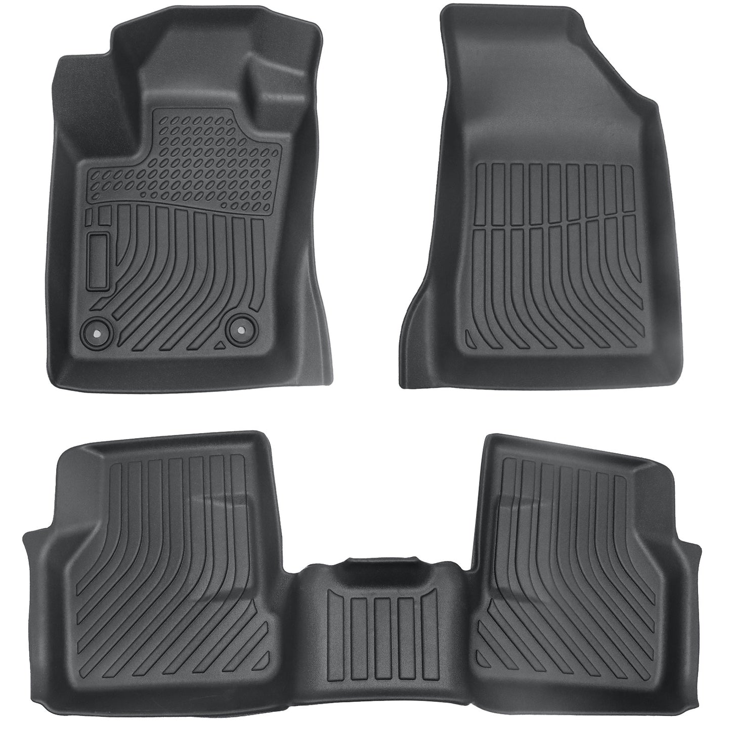 TPE Floor Mats Liner 3PCS For 2023-2025 Dodge Hornet 2024-2025 Alfa Romeo Tonale