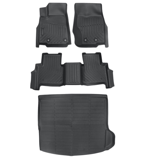 Floor Mats Trunk?Cargo Liner All Weather TPE For 2022-2025 Jeep Grand Cherokee