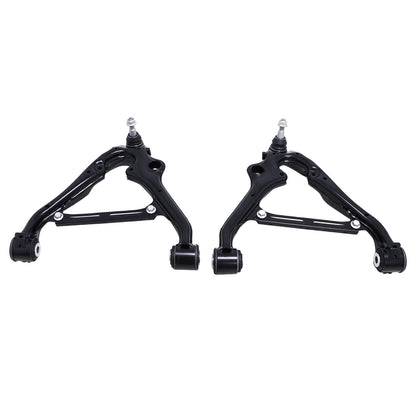 4Pcs Front Upper & Lower Control Arm & Ball Joint Assy For GMC Sierra 1500 Chevy