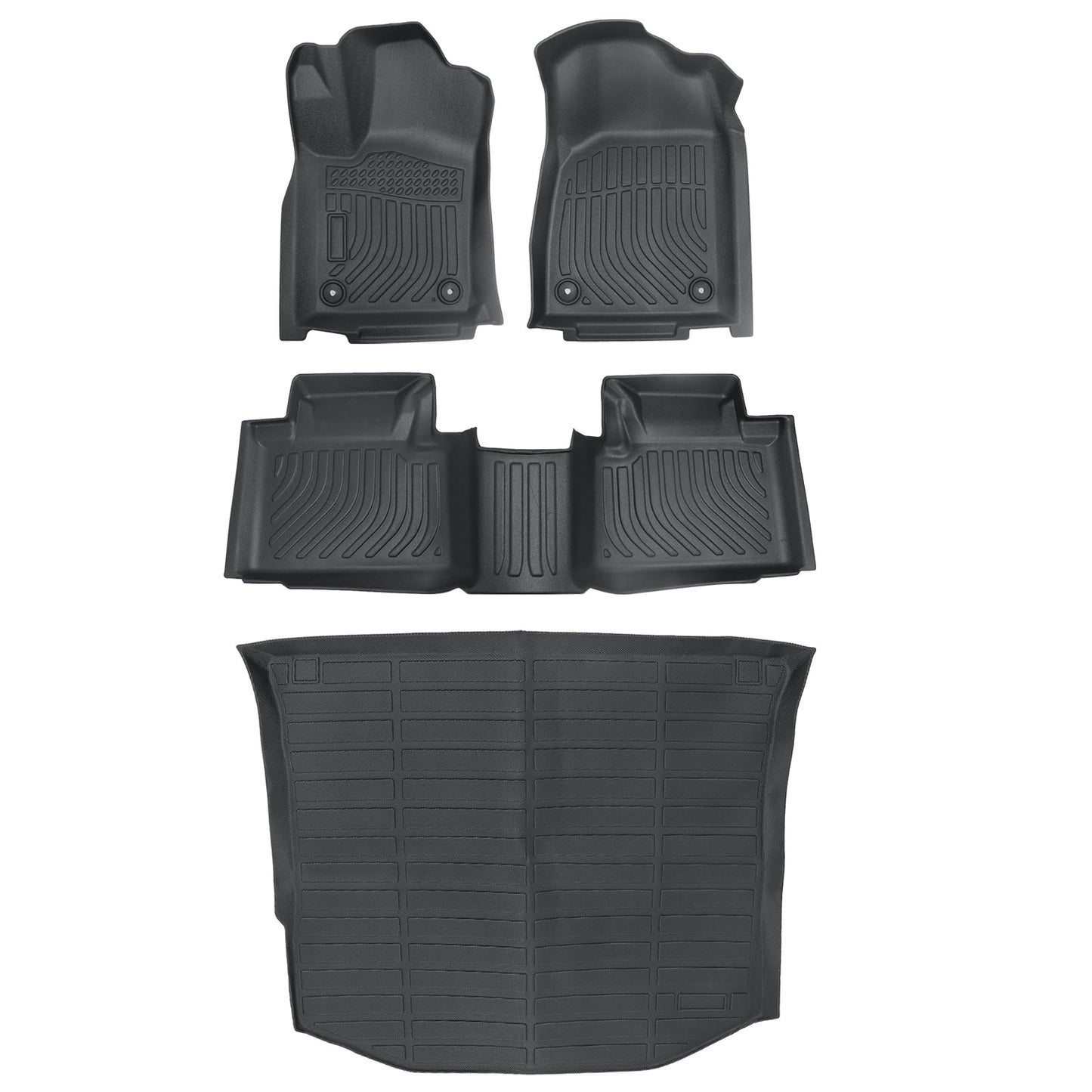 Floor Mats Trunk?Cargo Liner All Weather TPE For 2011-2021 Jeep Grand Cherokee