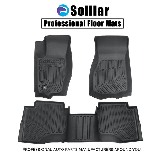 Floor Mats Liners TPE For 2005-2010 Jeep Grand Cherokee 3D NEW All-Weather