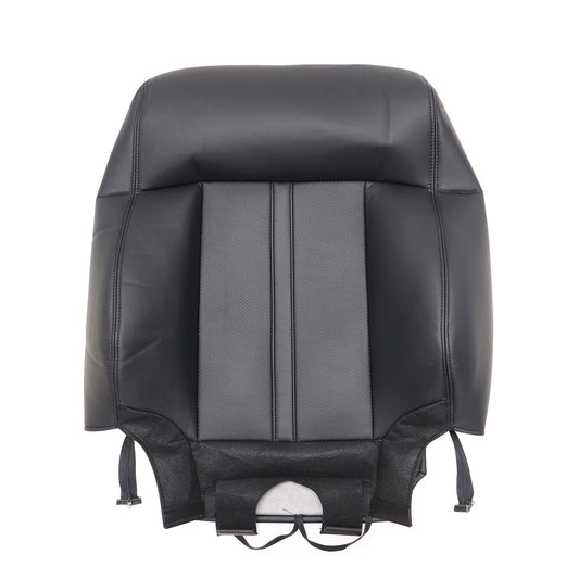 2015 2016 2017 For Lincoln Navigator Driver Side Top Leather Seat Cover Black