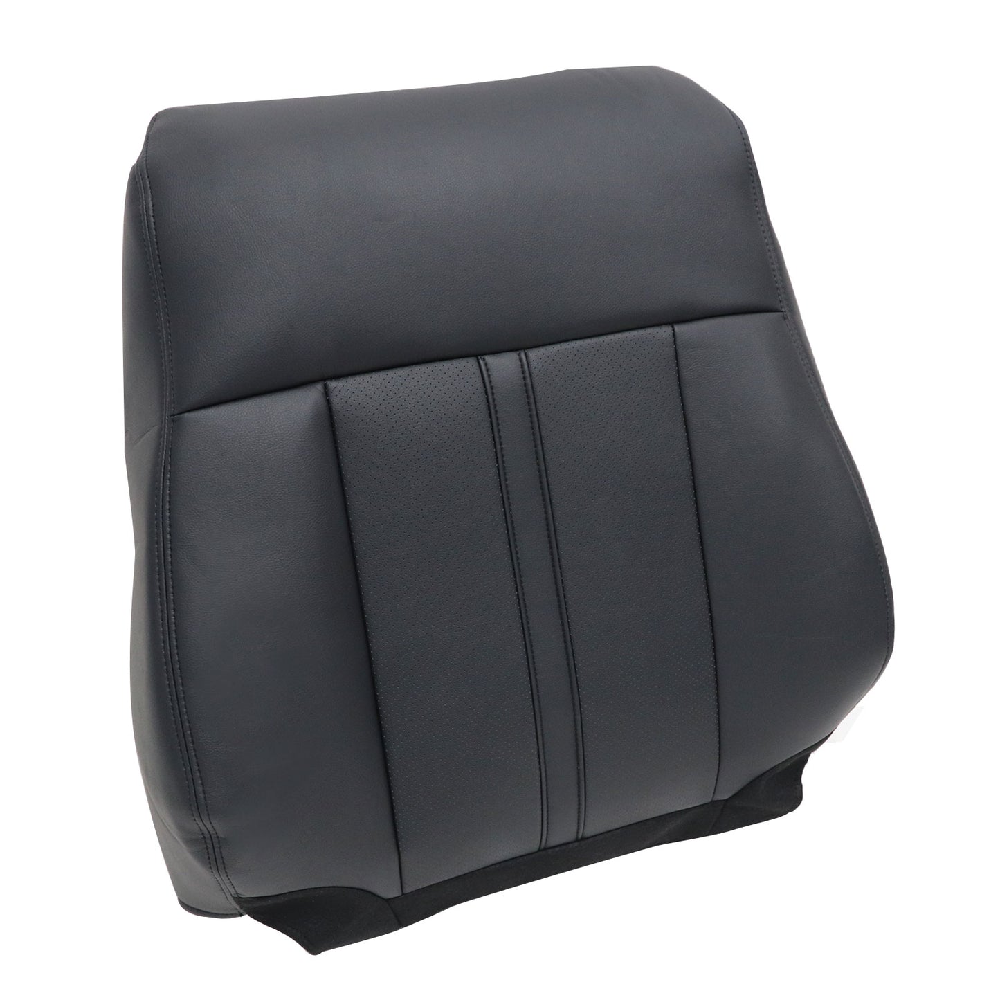 2015 2016 2017 For Lincoln Navigator Driver Side Top Leather Seat Cover Black