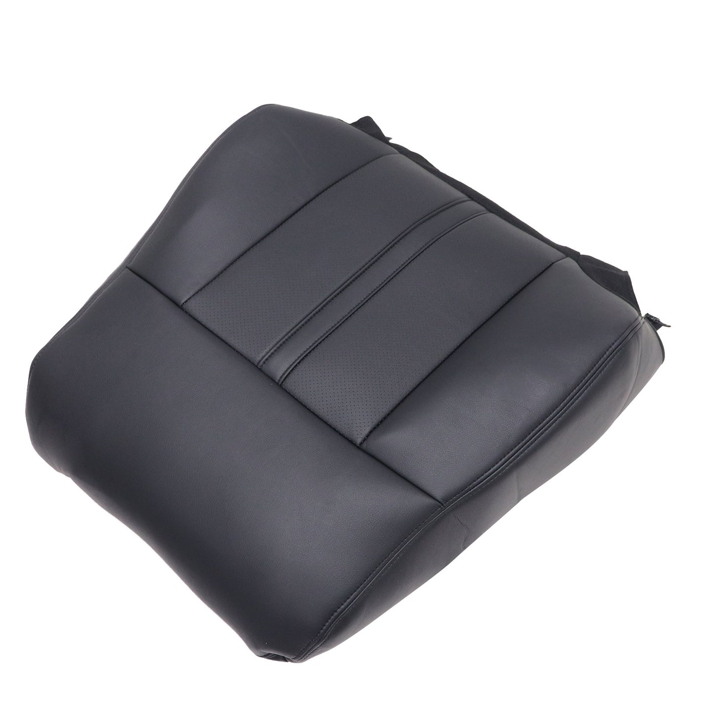 2015 2016 2017 For Lincoln Navigator Driver Side Top Leather Seat Cover Black