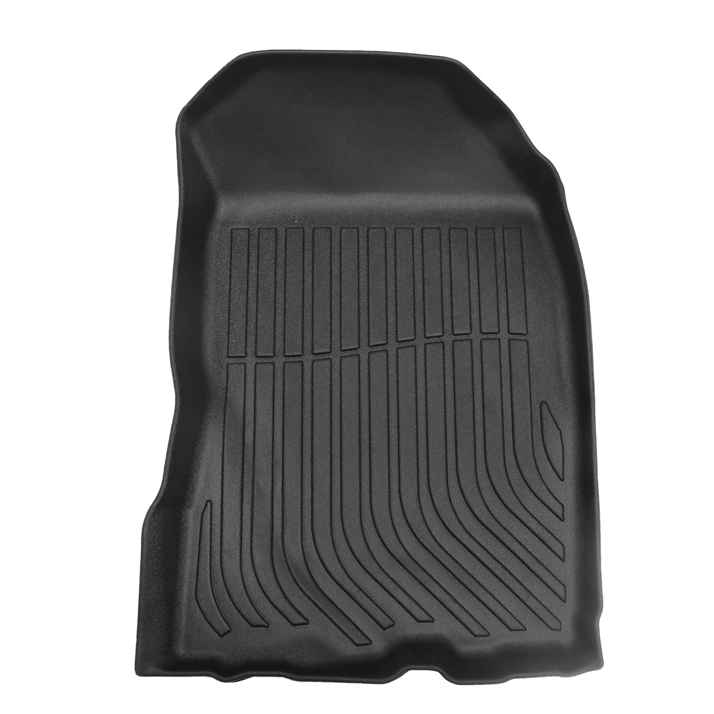 3D TPE All Weather Black Floor Mats Liner 2-Row For 2006-2011 Honda Civic Sedan