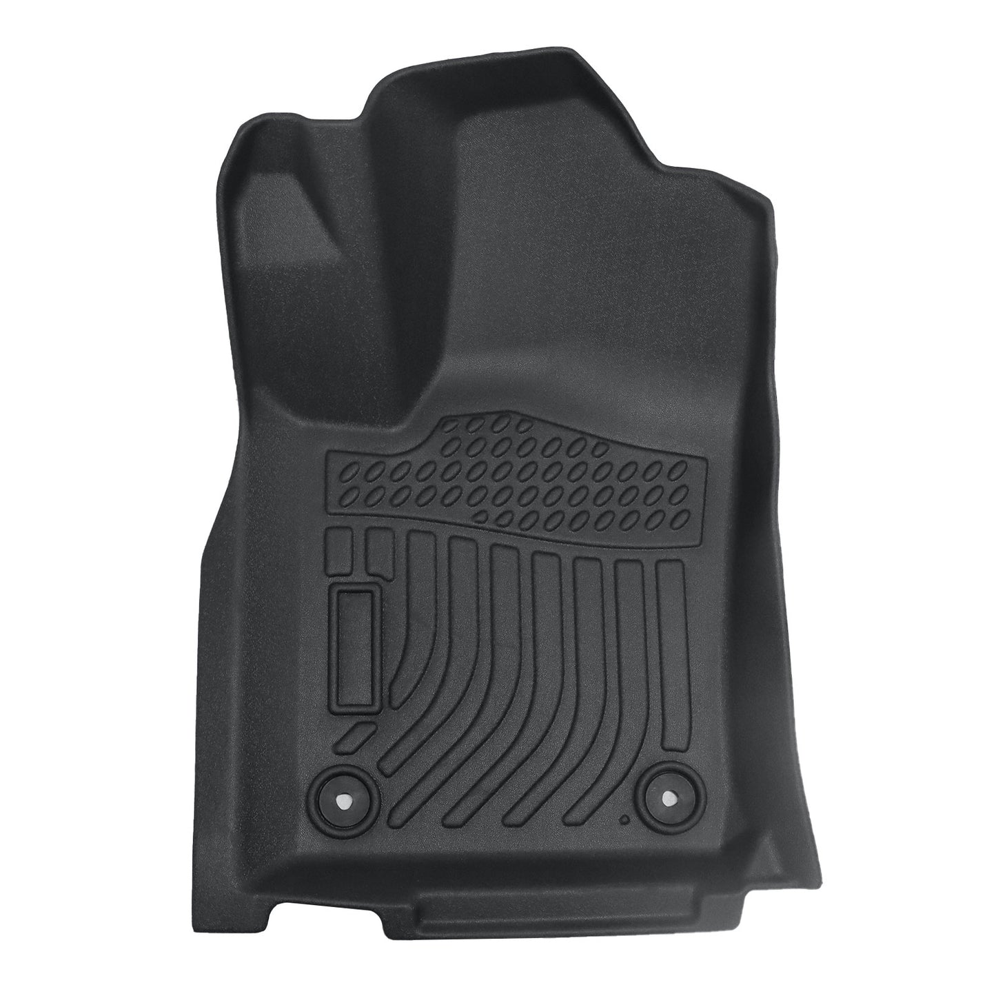 TPE Floor Mats Liners 3Pcs Black For 2016-2021 Jeep Grand Cherokee Dodge Durango