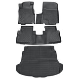Floor Mats Trunk & Cargo Liners All Weather 3D TPE For 2007-2011 Honda CR-V CRV