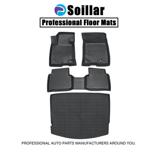 TPE Floor Mats Liners+Trunk Cargo Liner For 2020-2025 Lincoln Corsair Weather