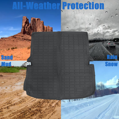 TPE Cargo Trunk Liner Cover Floor Mat For 2011-2019 Ford Explorer Waterproof