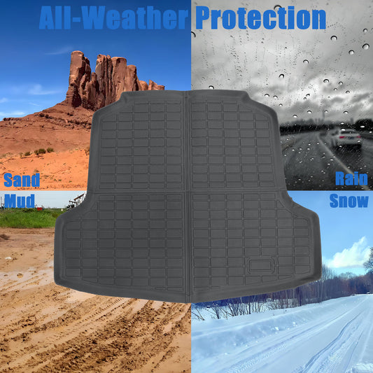 New TPE Rear Cargo Trunk Liner Floor Mat For 2013-2018 Nissan Altima Waterproof