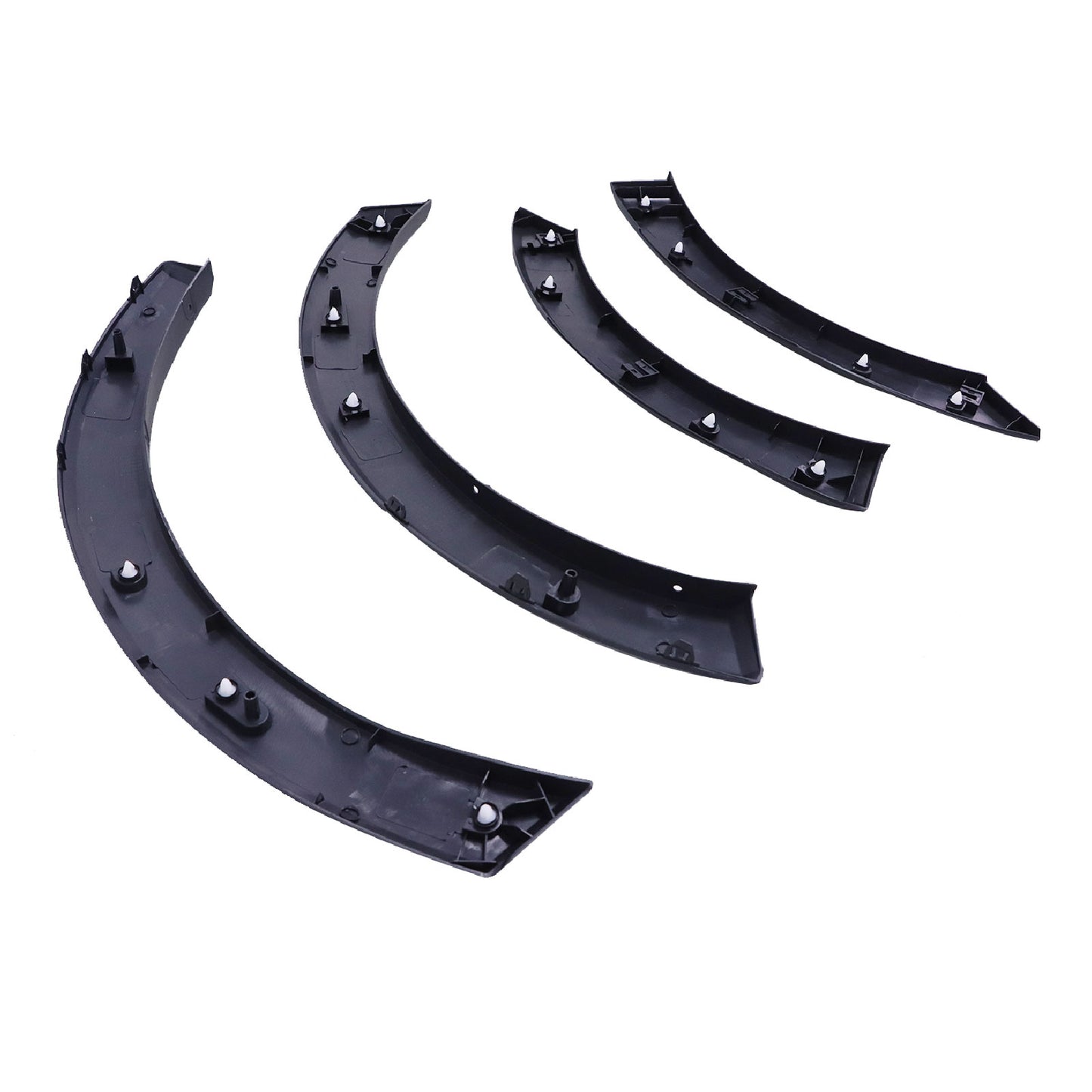 Fit 2015-24 Ford Transit 150-350 Black Front Left+Right Bumper Fender Flares