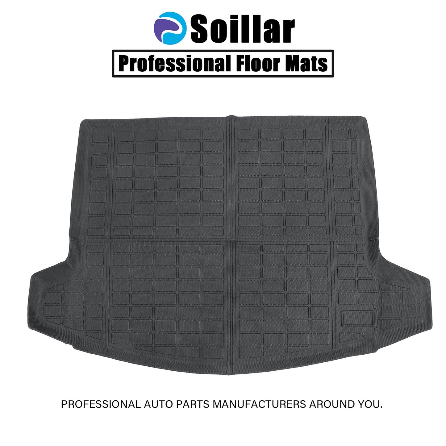 TPE Rear Cargo Trunk Liner Floor Mat For 2024-2025 Lincoln Nautilus Waterproof