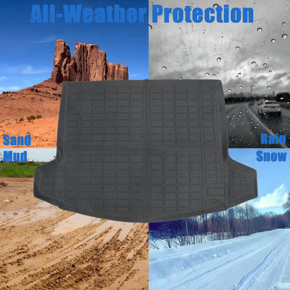 TPE Rear Cargo Trunk Liner Floor Mat For 2024-2025 Lincoln Nautilus Waterproof