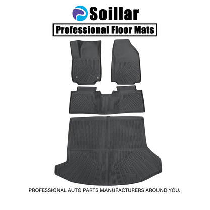 TPE Floor Mats Liners+Trunk Cargo Liner For 2025-2026 Chevrolet Equinox Weather