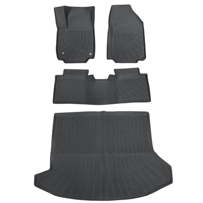 TPE Floor Mats Liners+Trunk Cargo Liner For 2025-2026 Chevrolet Equinox Weather