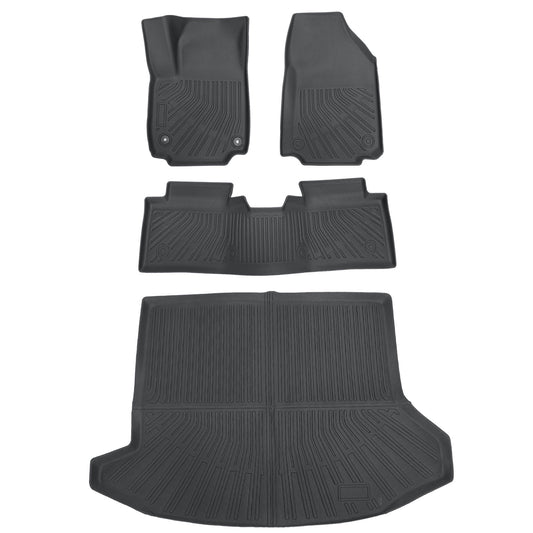 TPE Floor Mats Liners+Trunk Cargo Liner For 2025-2026 Chevrolet Equinox Weather