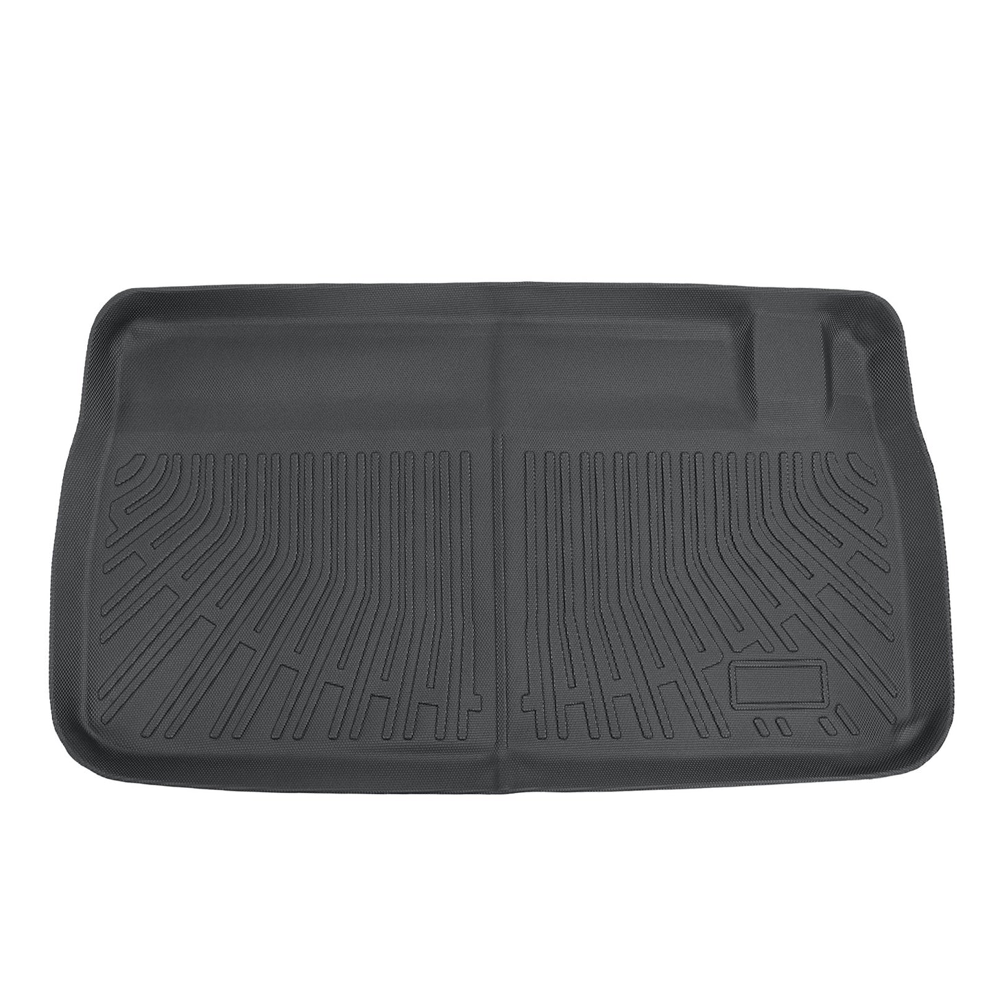 TPE For 2008-2020 Chrysler Town & Country Backrest Mats+Trunk Cargo Liner Black