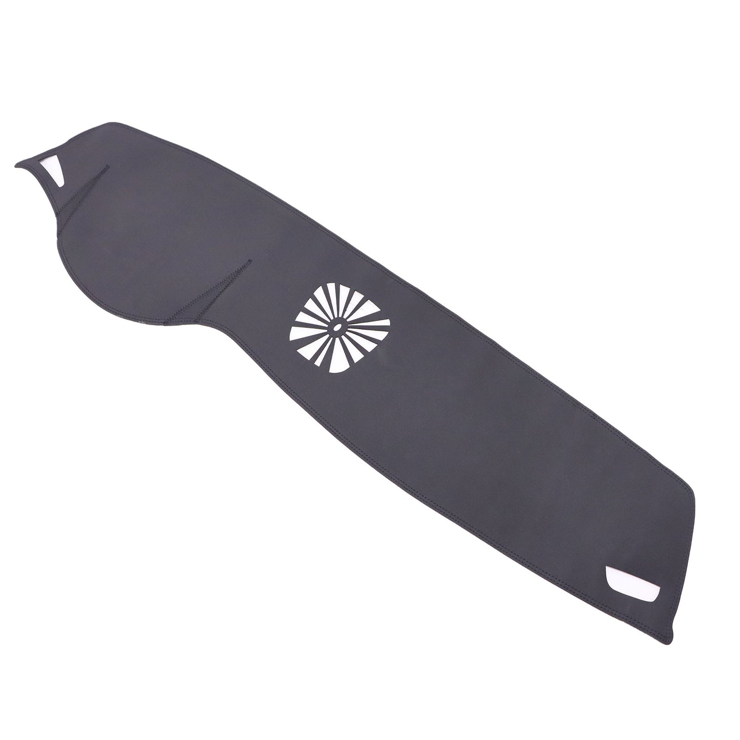 Fit For 2009-2015 BMW 7-Series Black Leather Dashboard Dash Cover Dashmat Pad