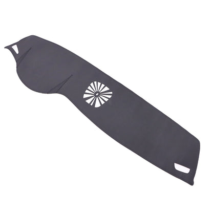 Fit For 2009-2015 BMW 7-Series Black Leather Dashboard Dash Cover Dashmat Pad