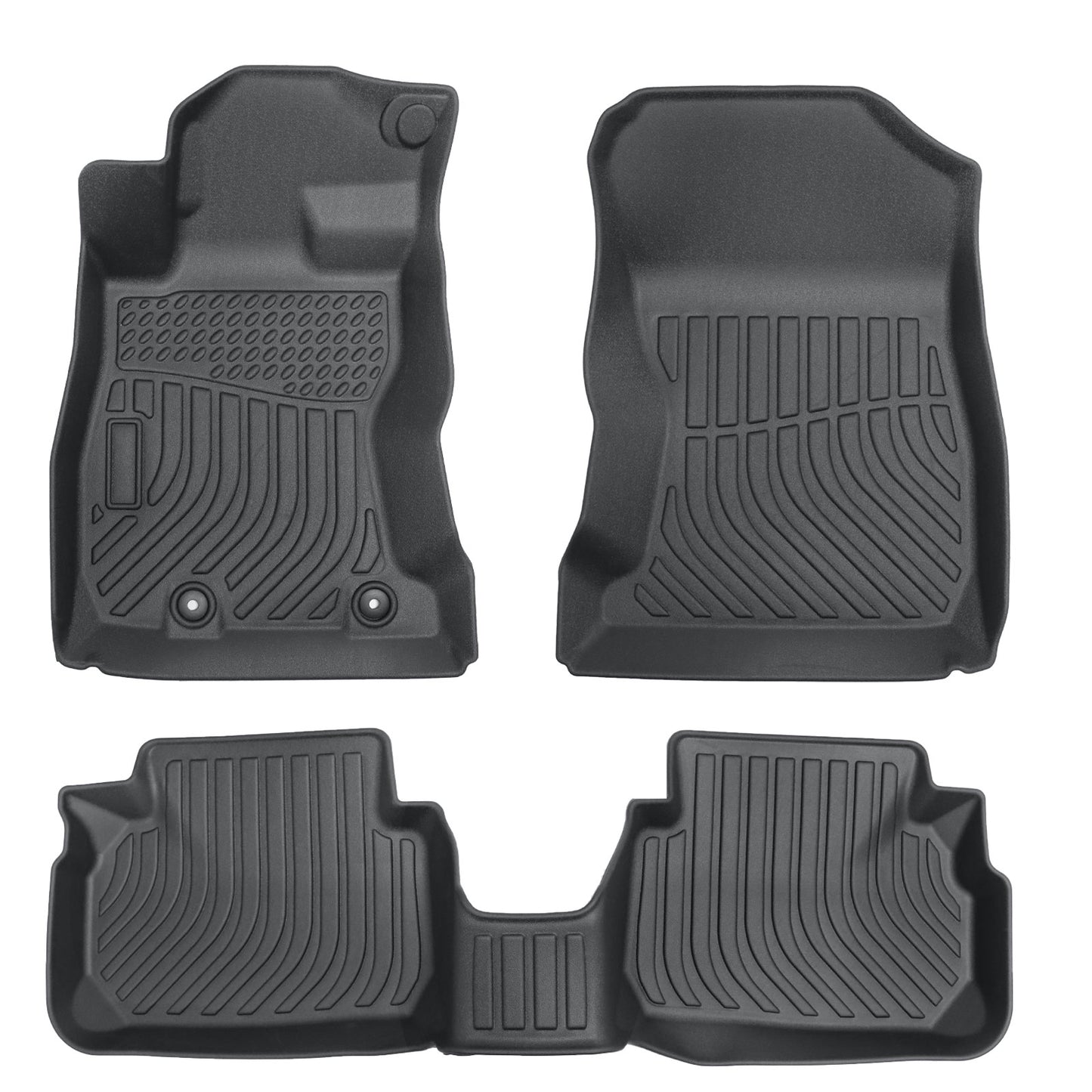 Floor Mats Liner For 2022-2025 Subaru WRX 4-Door Front-Rear All Weather TPE New